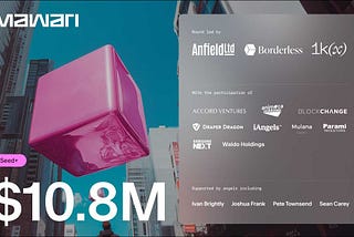 $10.8 million in fresh funding is raised by the Solana DePIN Mawari Network