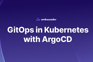 GitOps in Kubernetes with Argo CD