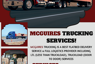 Flatbed Trucking in Brooklyn — McGuires Trucking Services