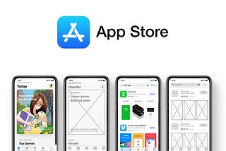 Wireframing the App Store