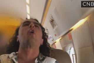 DJ Freaks Out on Private Jet