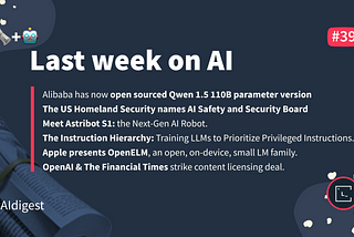 Last Week on AI — no. 39
