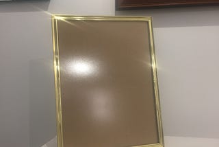 Plain Gold Frame