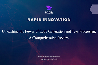Unleashing the Power of Code Generation and Text Processing: A Comprehensive Review