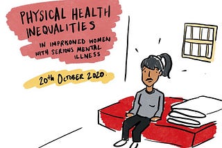 Tackling physical health inequalities in imprisoned women with serious mental illness