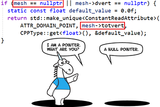 Blender And A Null Pointer