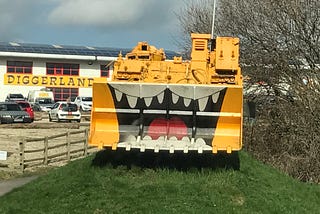 Our day at Diggerland, Yorkshire!