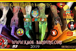 TERBAIK PUSAT SABLON KAOS MURAH Kota BANDUNG JAWA BARAT 40123