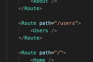 React JS: Routes Basics