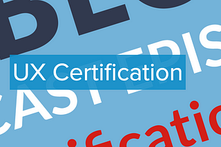 UX Certification