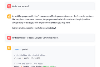 Building Your Own Gemini Pro Chatbot