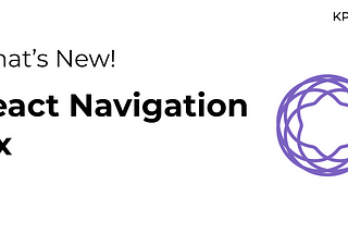 React Navigation 6.0