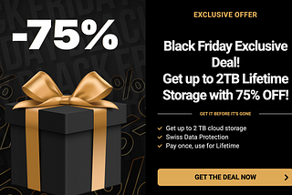 pCloud Black Friday Lifetime Deal