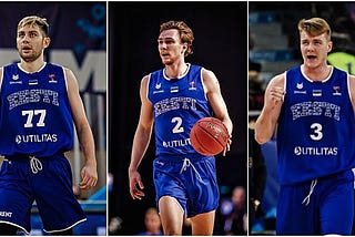 Estonian Blue: Kristian Kullamae, Sander Raieste and Kaspars Treier