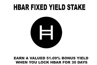 HBAR FIXED YIELD STAKE