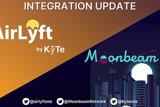 AirLyft announces its integration with the Moonbeam Ecosystem