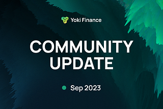 September Community Update