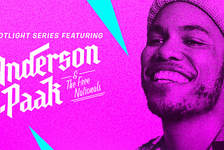 A branded web banner promoting Anderson .Paak and The Free Nationals concert for Fortnite’s Spotlight Series