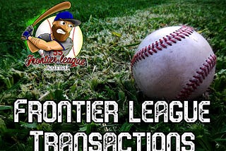 Frontier League Transactions