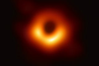 Direct image of a supermassive black hole, the first real picture of a blackhole.