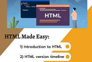 HTML Made Easy: