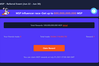 MSP influencer race — Get up to 500,000,000,000 MSP