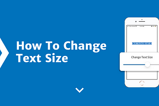 How to Change Text Size