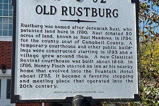 Deeply Rooted in Rustburg