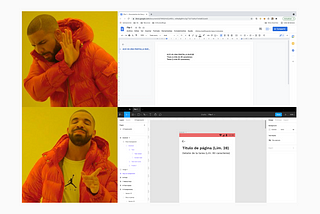 Meme: word vs Figma