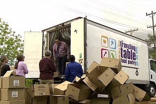 How 7’s HERO Traveling Table Mobile Pantry Feed Nampa