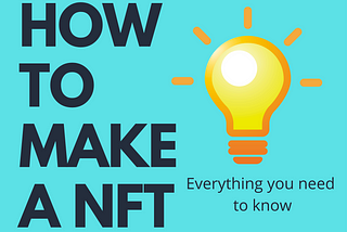 How to make a NFT