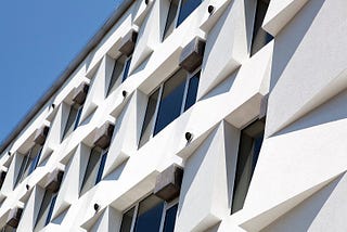 EFIS exterior insulation and windows at 803 Knickerbocker, an affordable Passive House project in New York