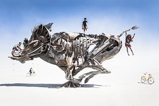 Birth and Burning Man