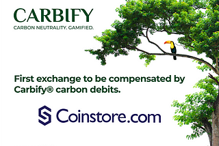 First Crypto Exchange to be Carbon Compensated by Carbify!