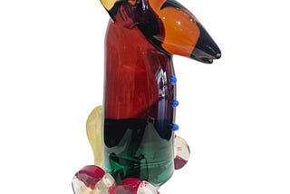 Roller-Skate Mouse | Murano Glass