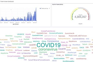 Analyzing Covid-19 Twitter stream