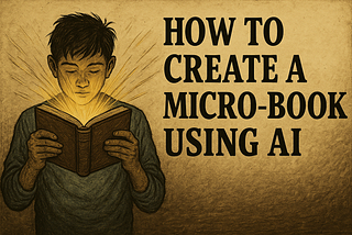 How to Write a Micro-Book Using AI (and Why Your Business Needs One)