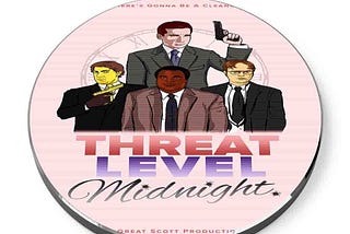 Givostore Threat Level Midnight Custom Wireless Charger Android iPhone