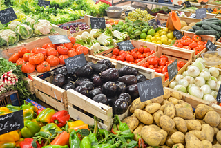 Average Cost of Groceries per Month