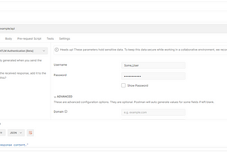 Postman 401 Unauthorized using NTLM