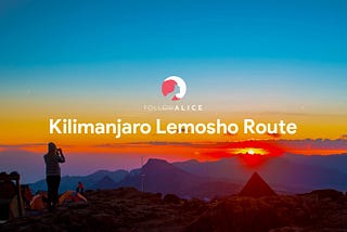 Kilimanjaro routes