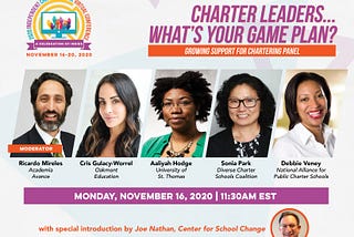 CPICS Conference 2020: Charter School Leaders! What’s Your Game Plan?