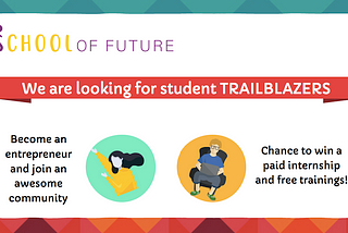 We need student trailblazers!