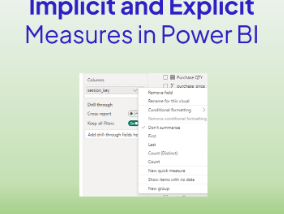 Best Practices for Using Explicit Measures in Power BI