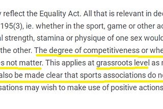 On the anti-trans threat to parkrun