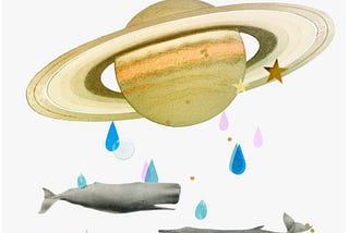 Saturn Goes Fishing