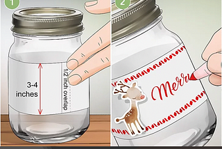 How to Decorate Mason Jars for Christmas Gifts