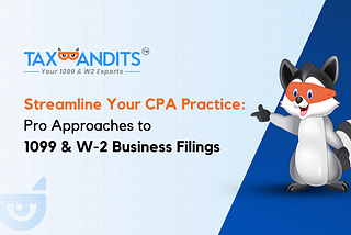 5 ways To Streamline Your CPA Practice: Pro Approaches to 1099 and W-2 Business Filings