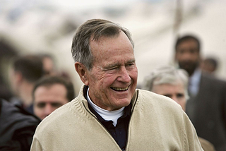 George H.W. Bush, Anne Frank, and me.