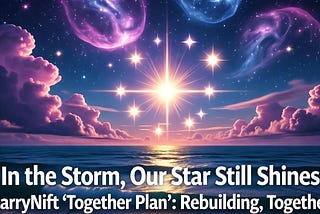 🌊 StarryNift Resilient Voyage — In the Storm, Our Star Still Shines